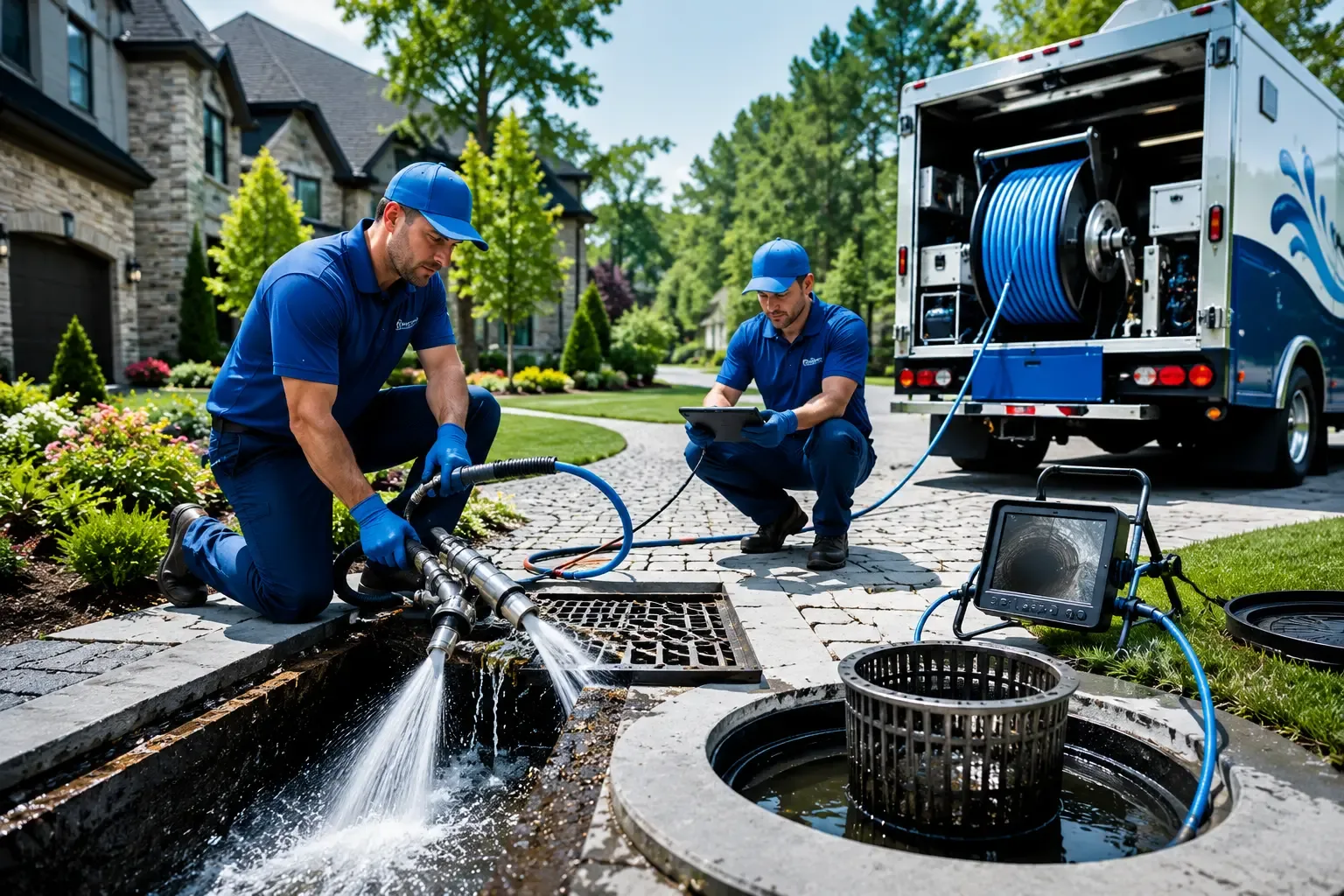 Local outdoor drain cleaning professionals in Oberlin, OH